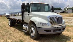 2013 International 4300 SBA 24' Flatbed Truck 4X2