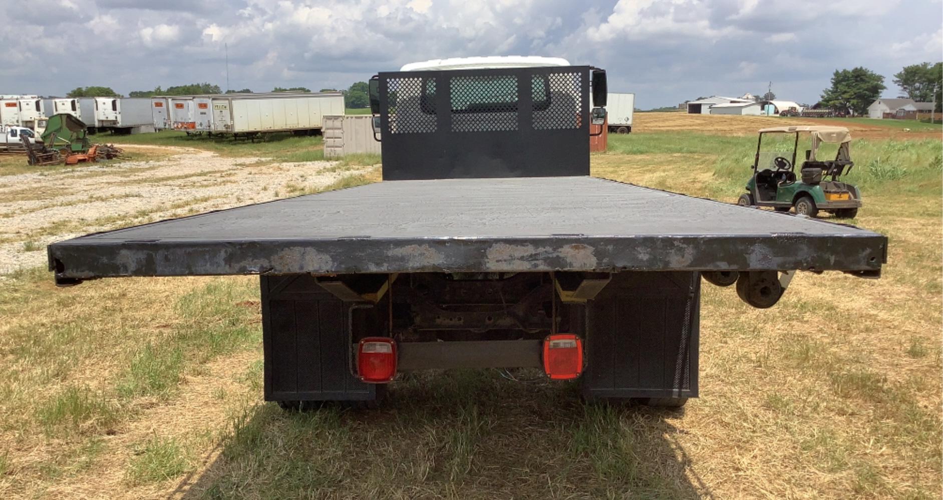 2013 International 4300 SBA 24' Flatbed Truck 4X2