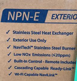 Navien Tankless Gas Water Heater NPN-120E-LP