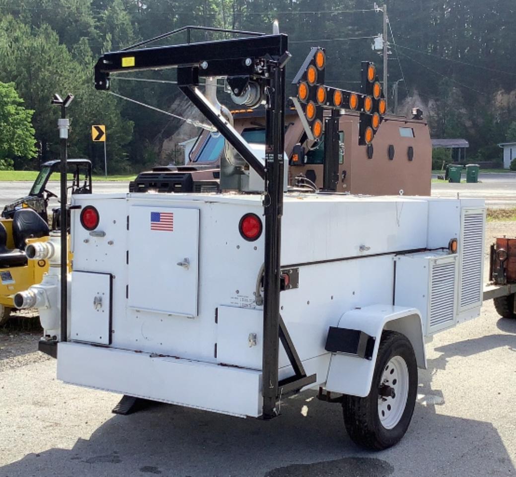 2017 Fenex 8’ Manhole Service Trailer F131KG