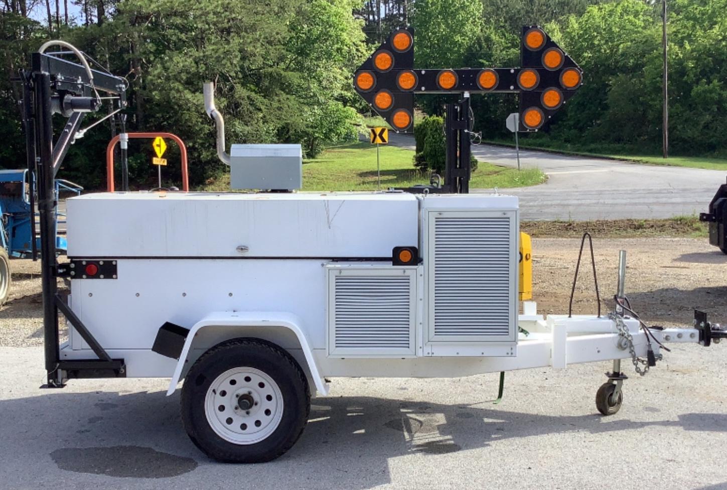 2017 Fenex 8’ Manhole Service Trailer F131KG
