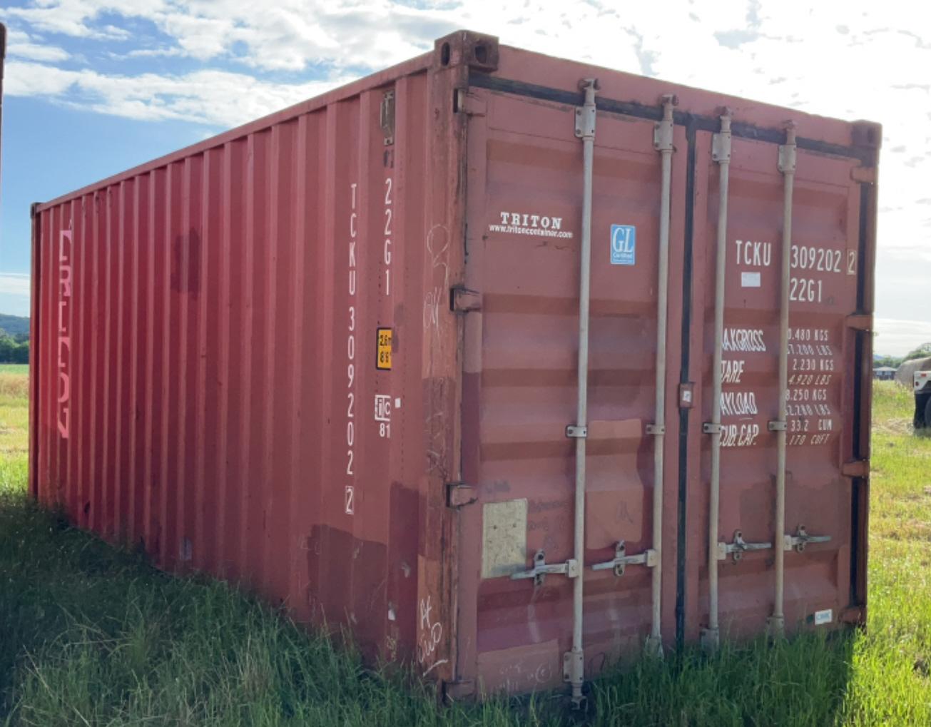 2007 CIMC 20’ Shipping Container
