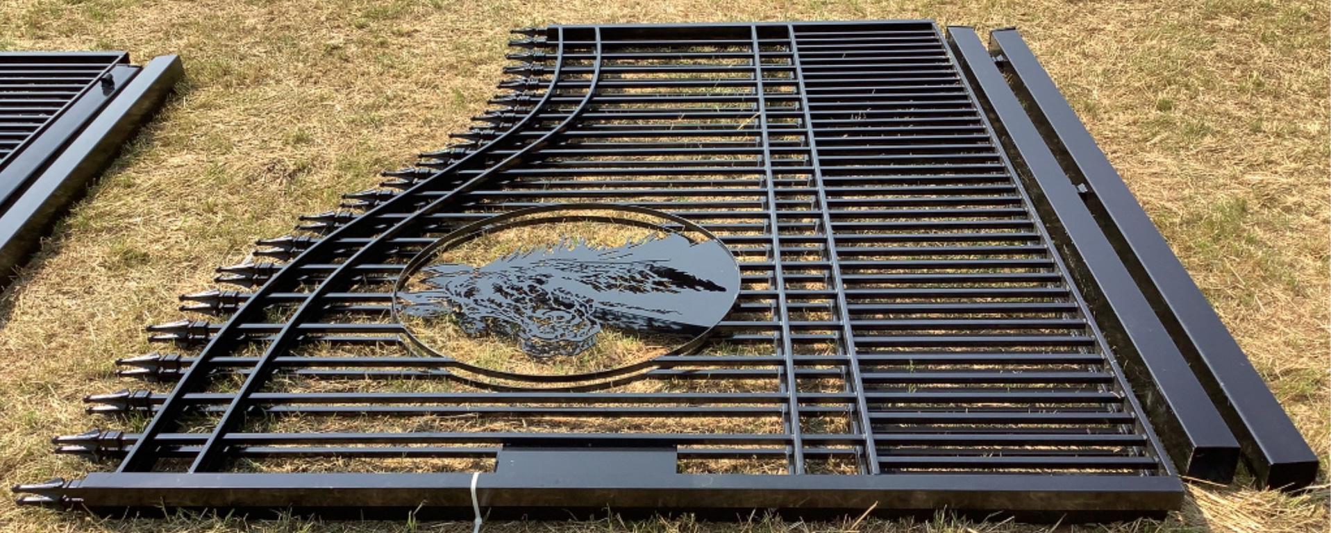 20’ Metal Driveway Gate