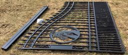 16’ Metal Driveway Gate