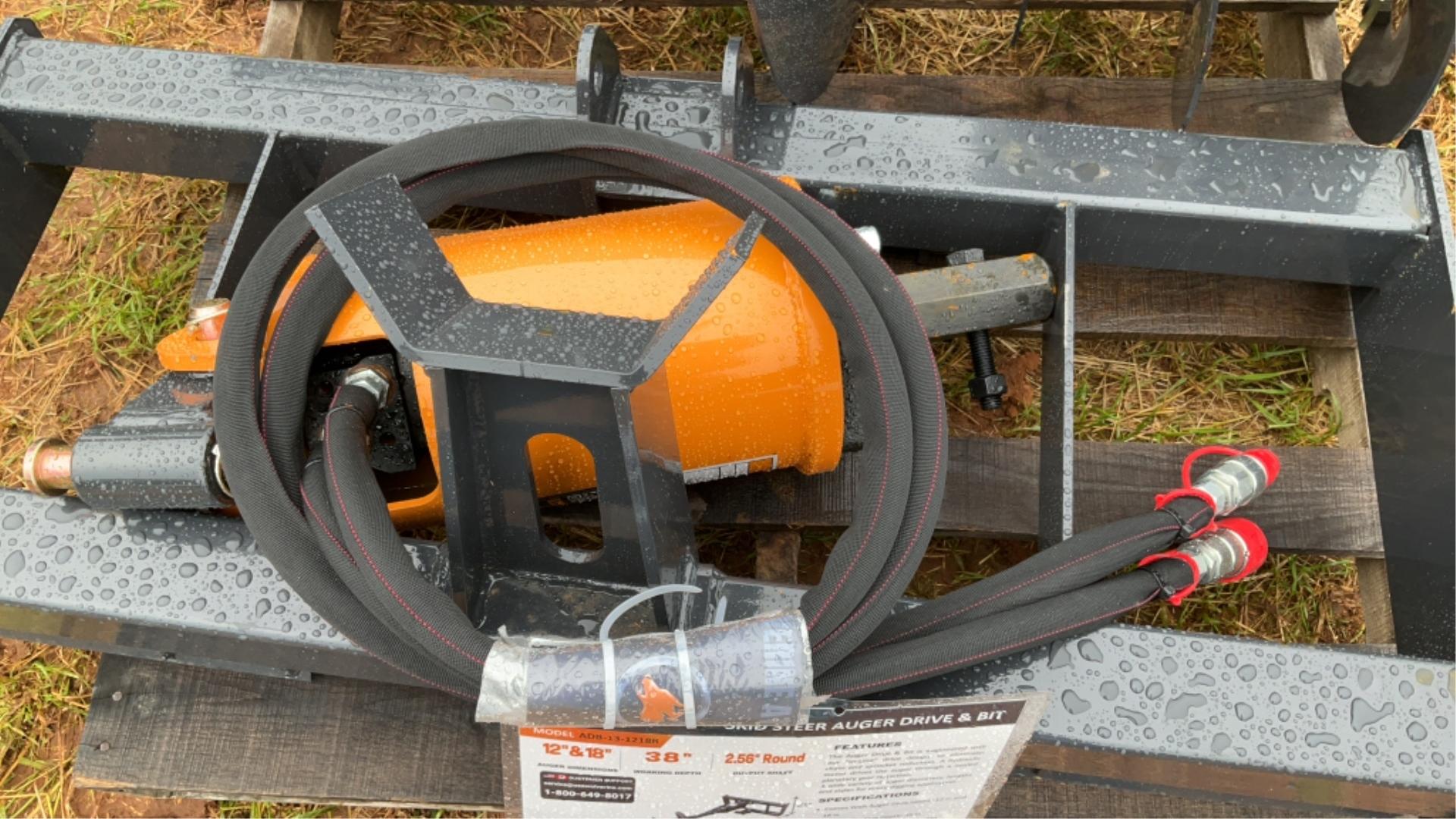 2025 Wolverine Auger Drive & Bit Skid Steer Attach