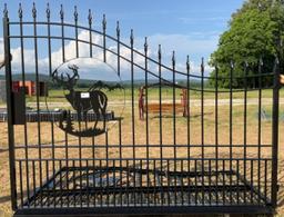 20’ Metal Driveway Gate