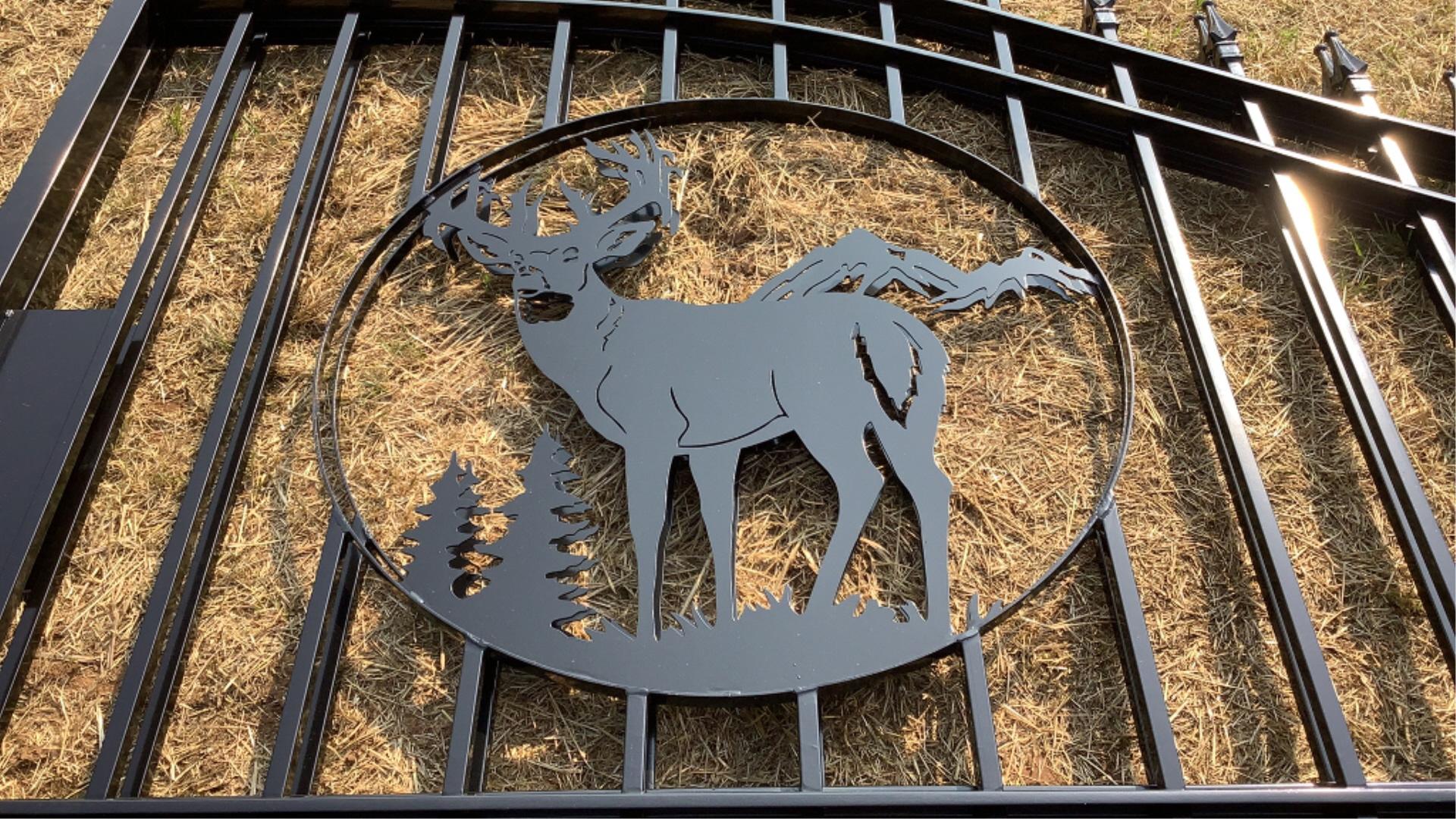 20’ Metal Driveway Gate