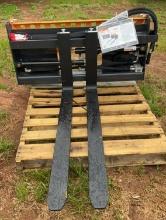 2025 Wolverine Pallet Fork Skid Steer Attachment P