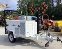 2017 Fenex 8’ Manhole Service Trailer F131KG