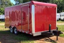 1997 Pennstyle 16’ Enclosed Cargo Trailer