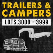 Trailers & Campers Lots 3000-3999