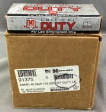 (500) Rnds Hornady Critical Duty 40 S&W Ammo