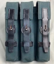 (3) 'Pre-Ban' MP5 HK Mags w/Bund Pouch;30 Rnd