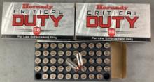 (150) Rnds Hornady Critical Duty 40 S&W Ammo