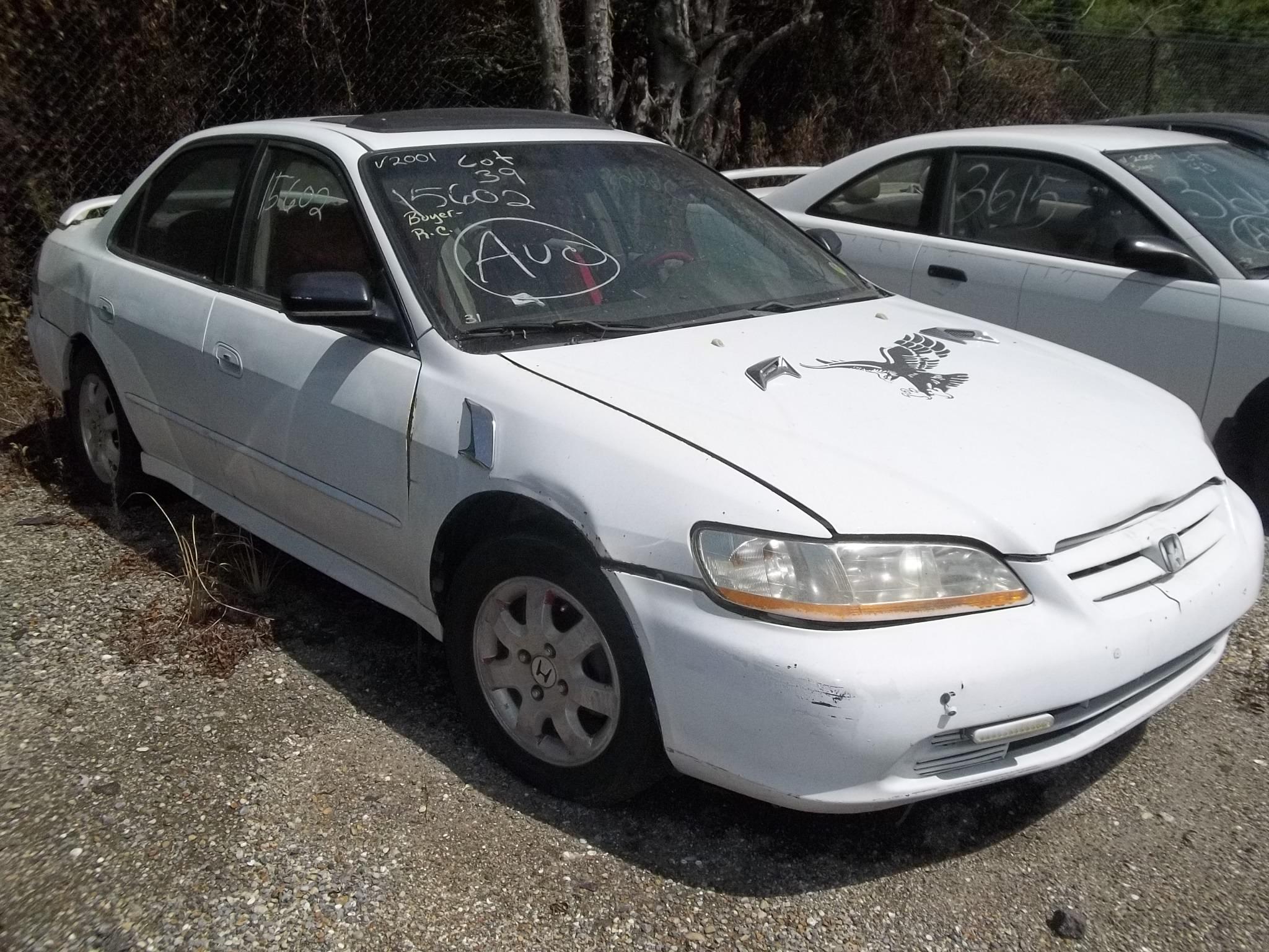 2001 HONDA ACCORD RECONSTRUCTED
