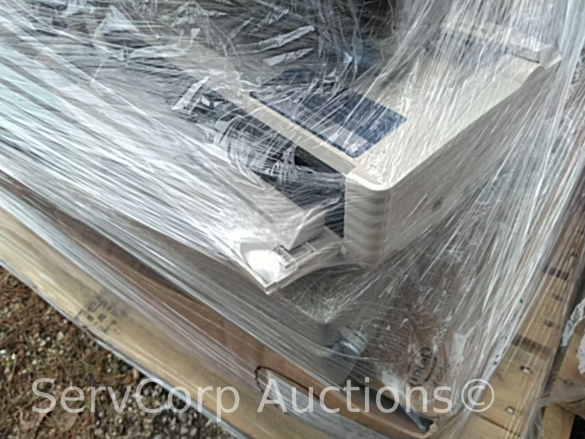 Lot on 2 Pallets of Various UPS, Scanner, Cisco Phones, etc