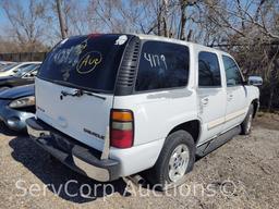 2004 Chevrolet Tahoe Multipurpose Vehicle (MPV), VIN # 1GNEC13Z14J237228