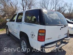 2004 Chevrolet Tahoe Multipurpose Vehicle (MPV), VIN # 1GNEC13Z14J237228