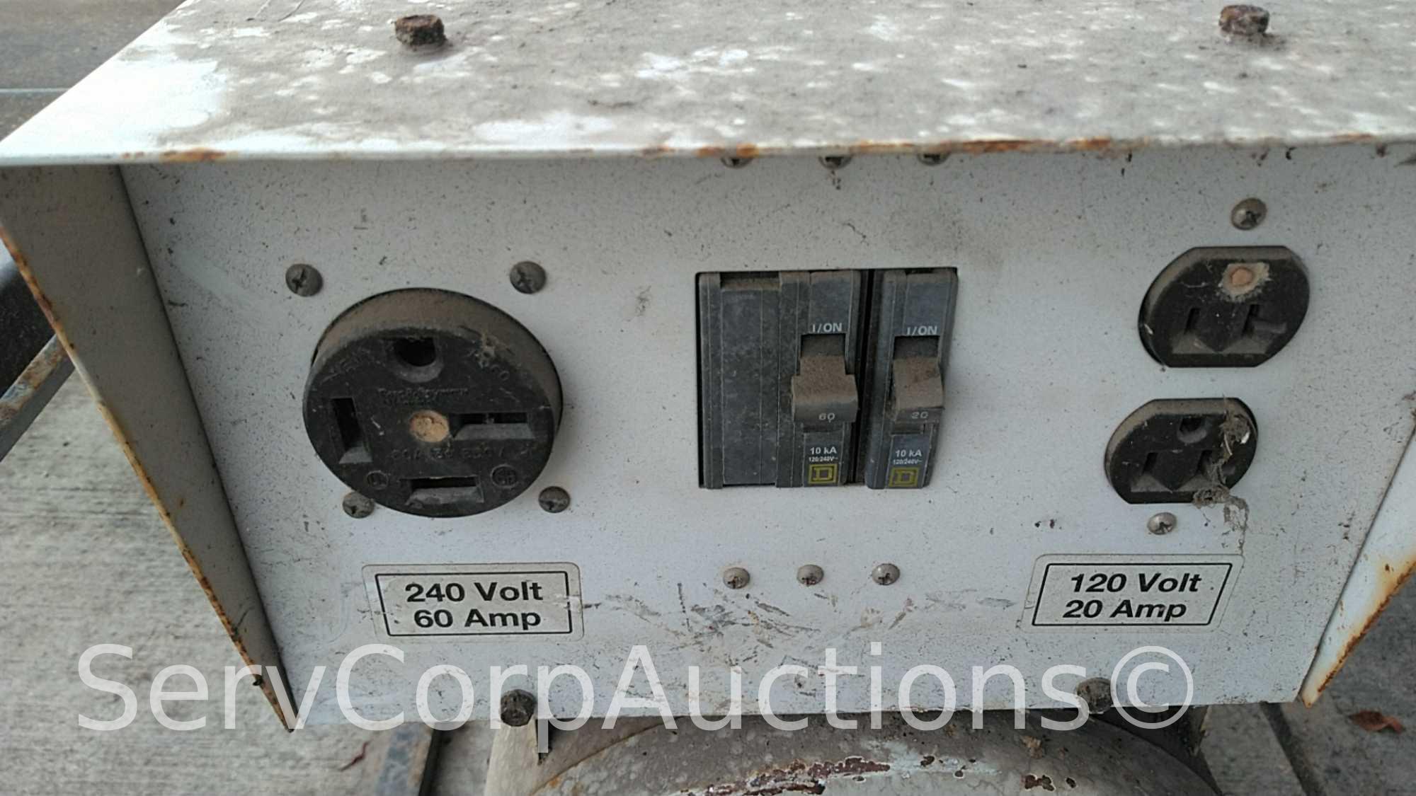 GenPower 35KW Surge/15KW Continuous 120-Volt 20-Amp/240-Volt 60-Amp PTO Generator