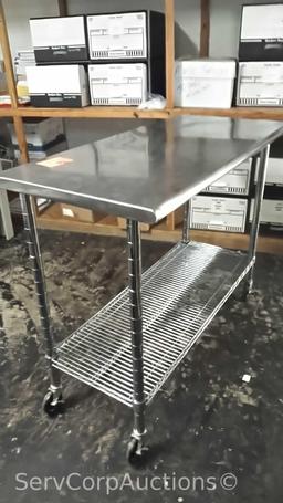 50" Stainless Table