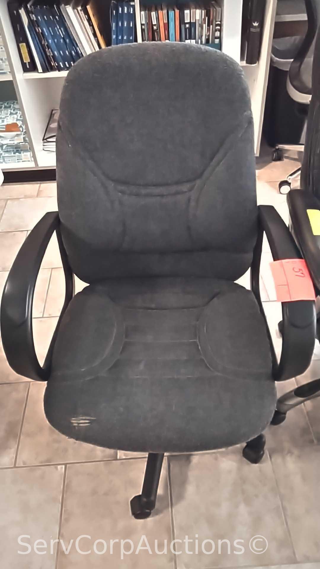 Lot of 2 Various Office Chairs