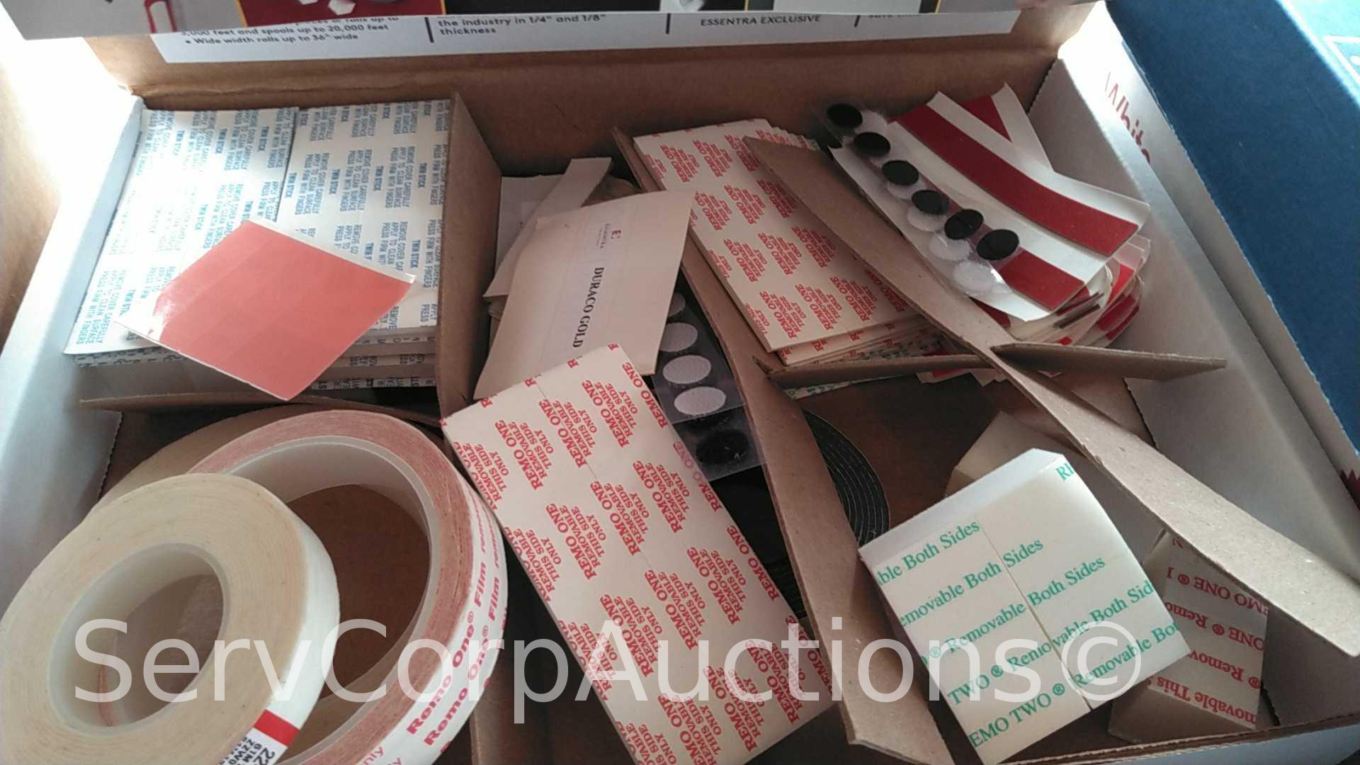 Lot of Various Lables, Specialty Tape, Closed/Business Hour Sign