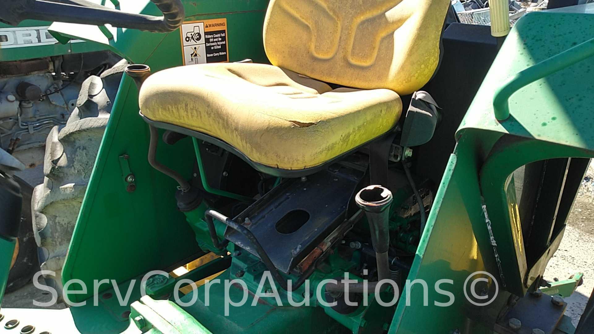 John Deere 5103 Tractor No Key