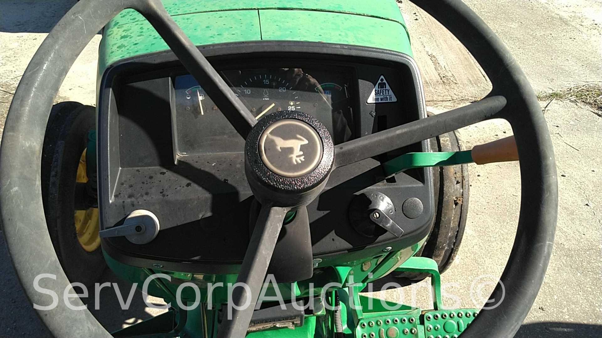John Deere 5103 Tractor No Key