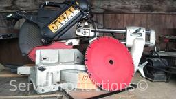 Dewalt 12" Miter Saw with 2 Extra 12" Blades