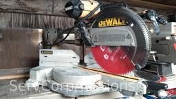 Dewalt 12" Miter Saw with 2 Extra 12" Blades