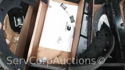 Lot on Shelf of Reese Towpower Adjustable Tow Bar, Dexter Hydraulic Trailer Brakes