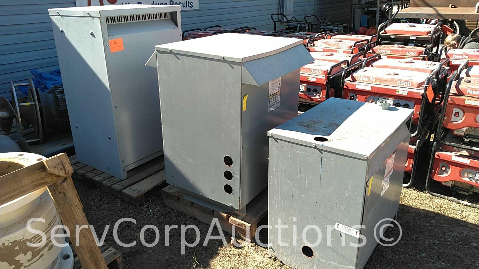 Lot of Dry Type Distribution 3-Phase Type DT-3 Transformer, Jefferson Electric Dry Type 3-Phase