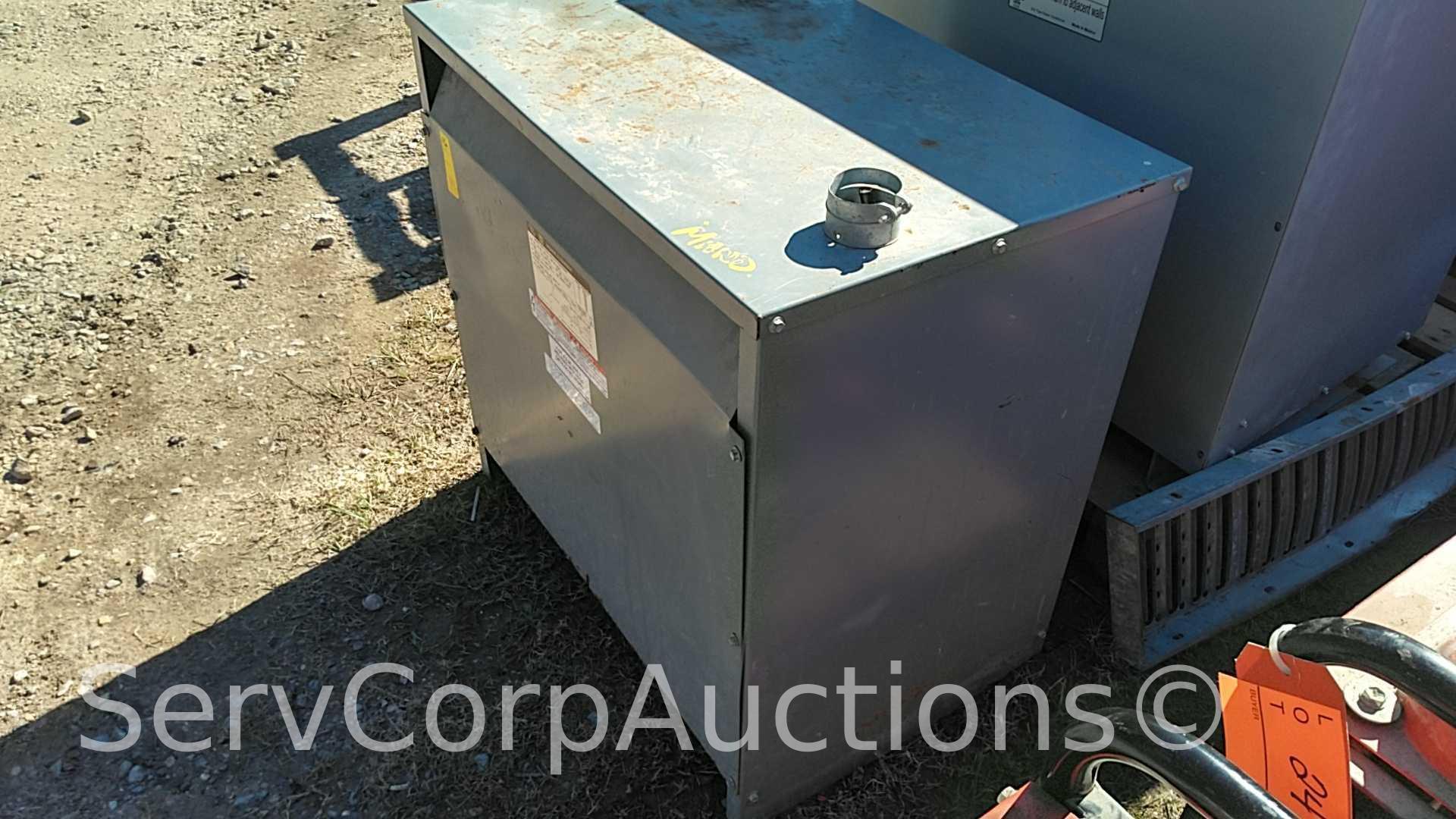 Lot of Dry Type Distribution 3-Phase Type DT-3 Transformer, Jefferson Electric Dry Type 3-Phase