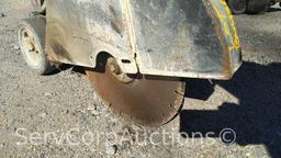 Target Mini Con II Walk Behind Concrete Saw (Seller: City of Mandeville)