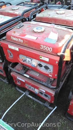 Lot of 2 Power Pro Powered by Wen Power 3500-Watt 6.5-HP Generators (Seller: City of Mandeville)