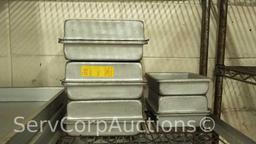 Lot of Various Size Square Cake Pans