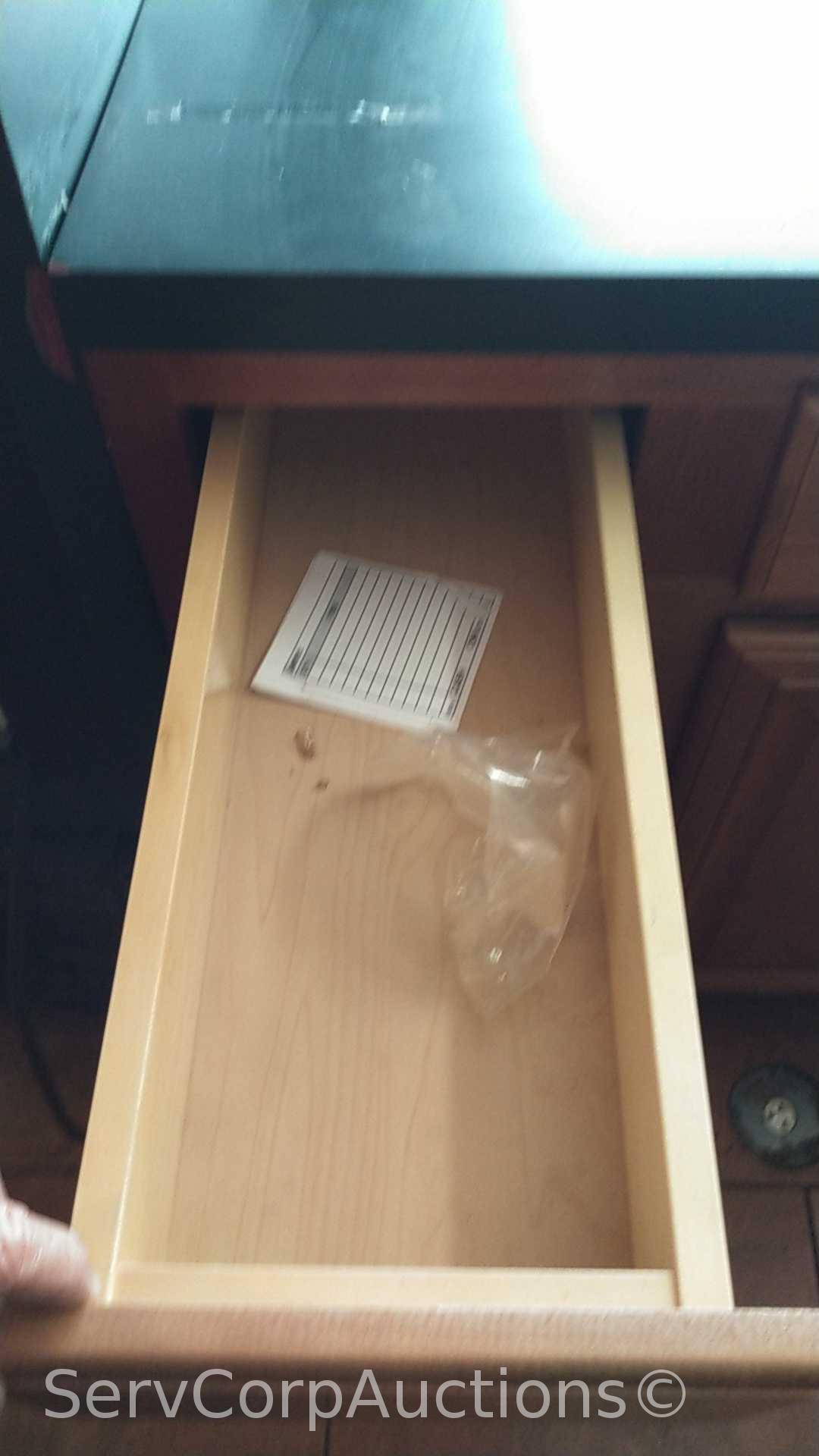 Green Top 96" x 32" Counter Cabinet