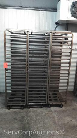 Lot of 3 Baxter Oven Transport Racks