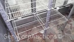 Metal 7' x 4' Wire Rack