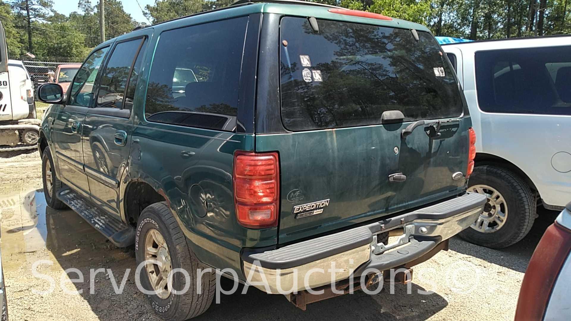 1999 Ford Expedition Multipurpose Vehicle (MPV), VIN # 1FMRU1863XLA85513