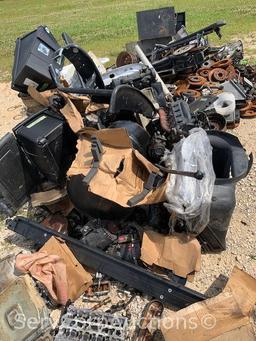 OFFSITE: Pile of Various Scrap of File Cabinet, Motor Parts, Rotors (Seller: St. Tammany Parish