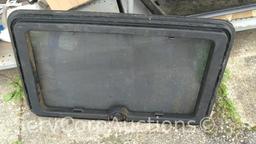 Lot of Various Trailer Windows