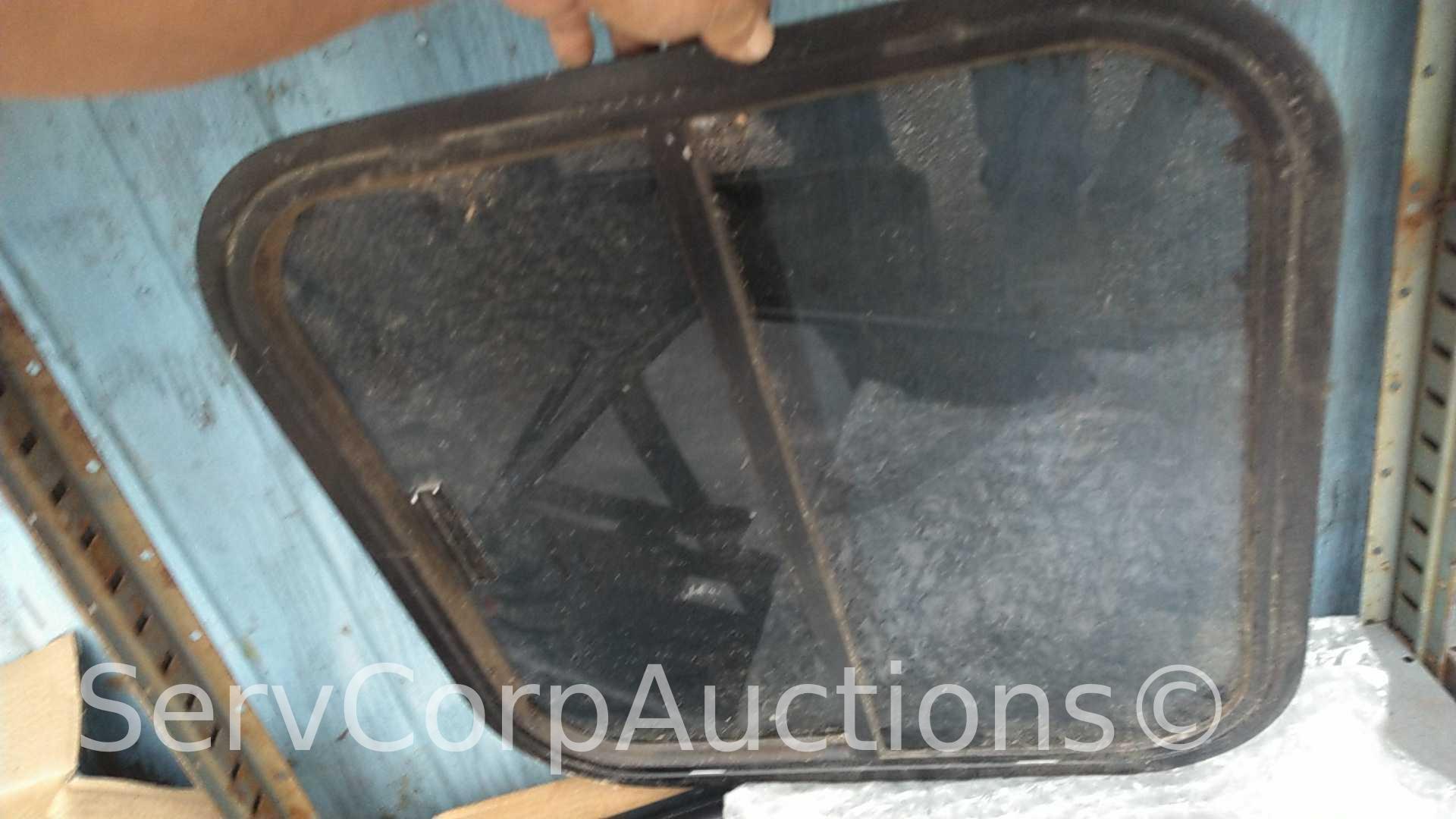 Lot of Various Trailer Windows