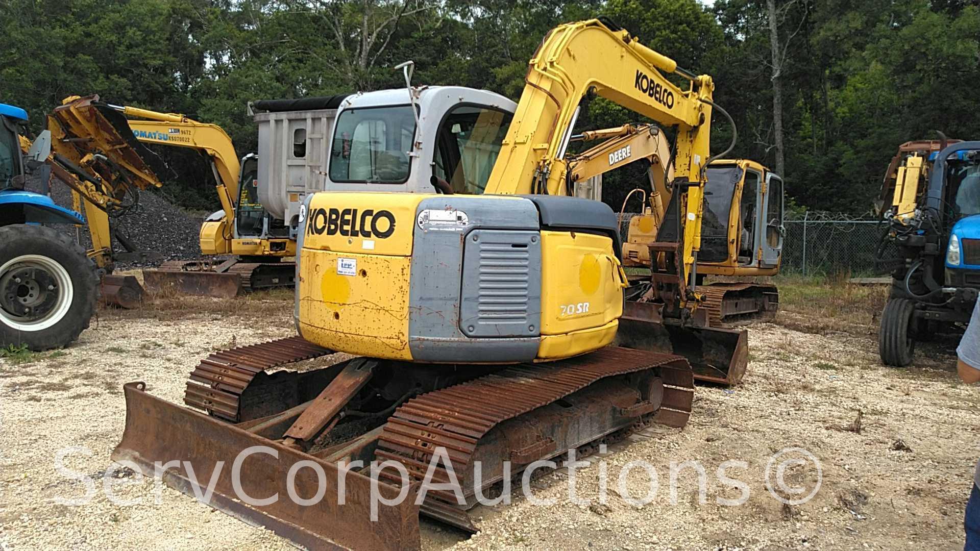 2008 Kobelco 70SR, 5779 Hours, Runs, Does Not Track or Operate, SN: YT04-10543, Unit 77-085 (Located