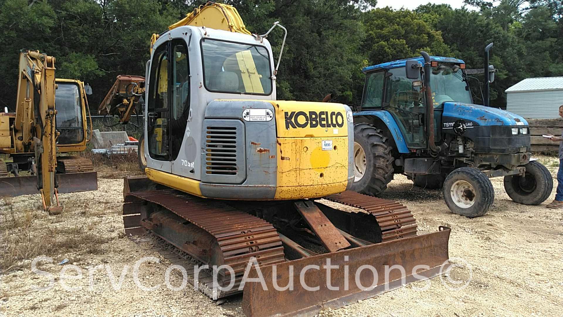 2008 Kobelco 70SR, 5779 Hours, Runs, Does Not Track or Operate, SN: YT04-10543, Unit 77-085 (Located