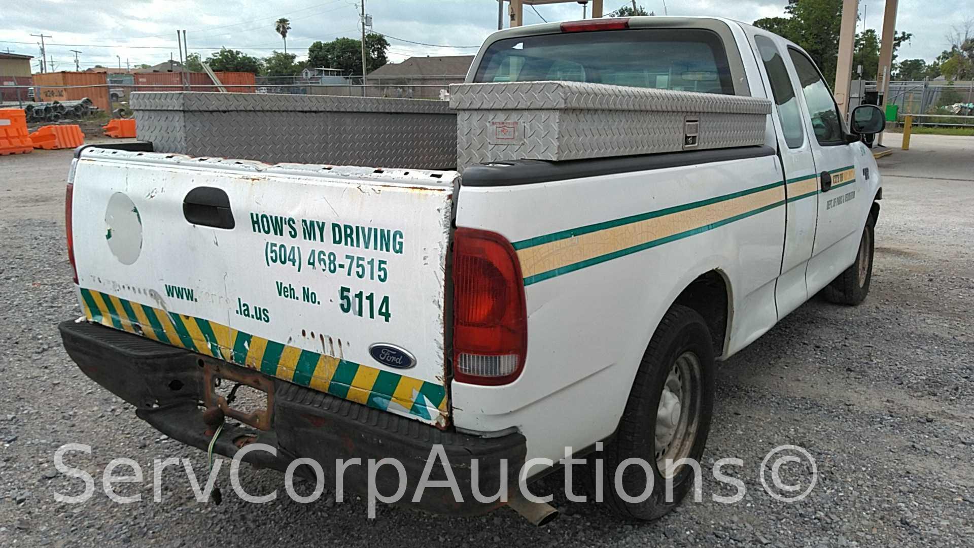 1998 Ford F-150 Pickup Truck, VIN # 1FTZX1762WNB92133