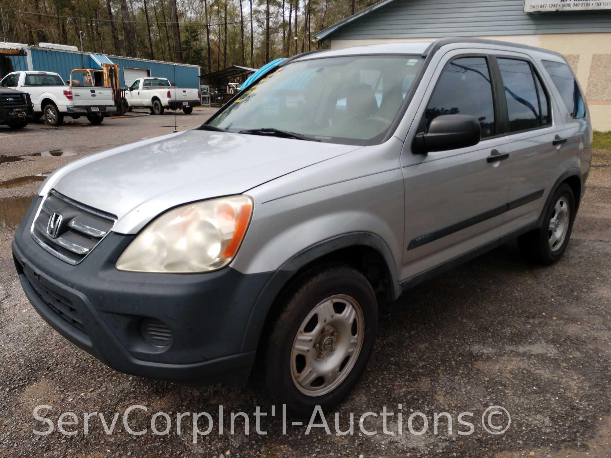2005 Honda CR-V Multipurpose Vehicle (MPV), VIN # JHLRD68525C013100