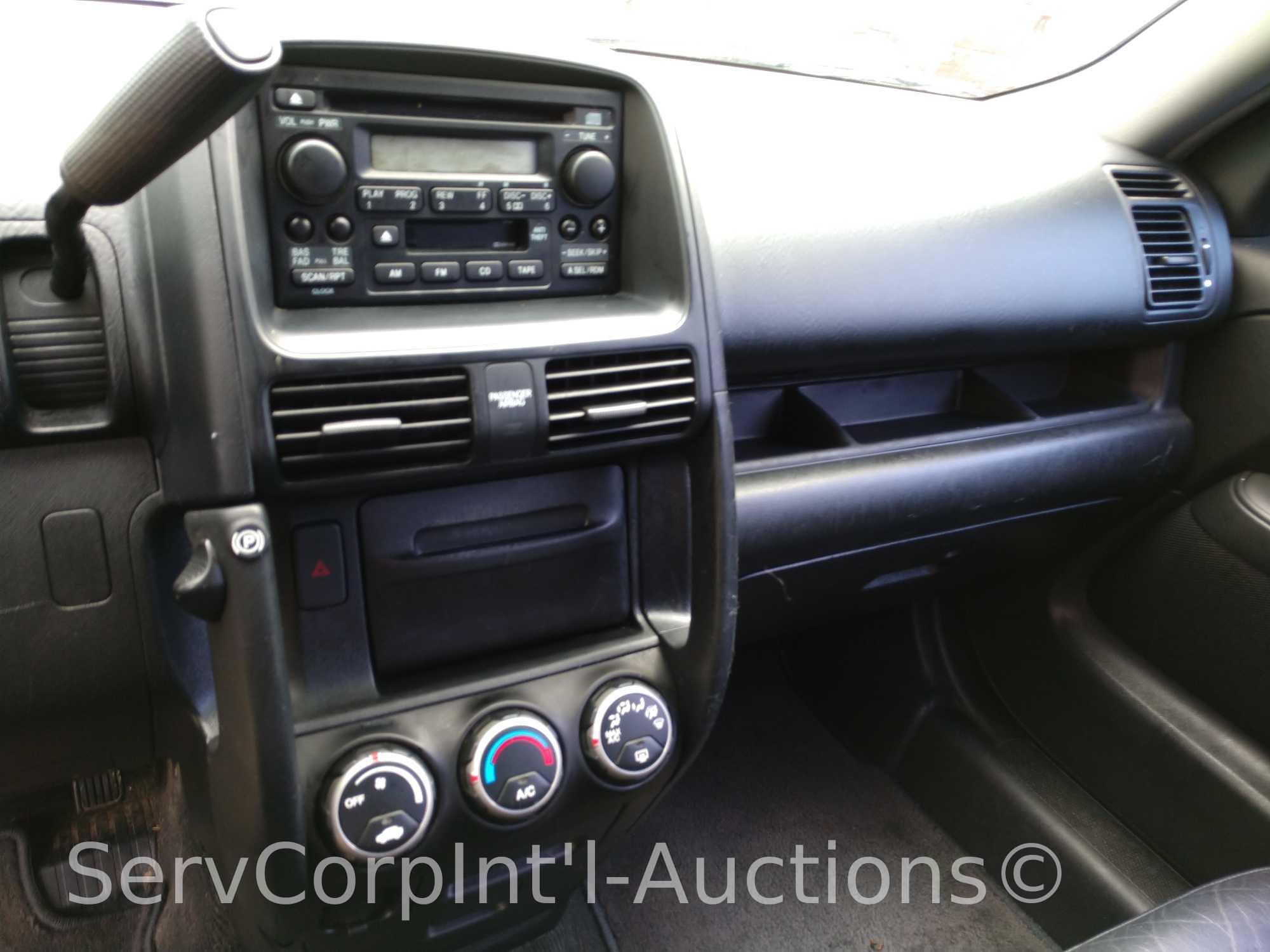 2005 Honda CR-V Multipurpose Vehicle (MPV), VIN # JHLRD68525C013100