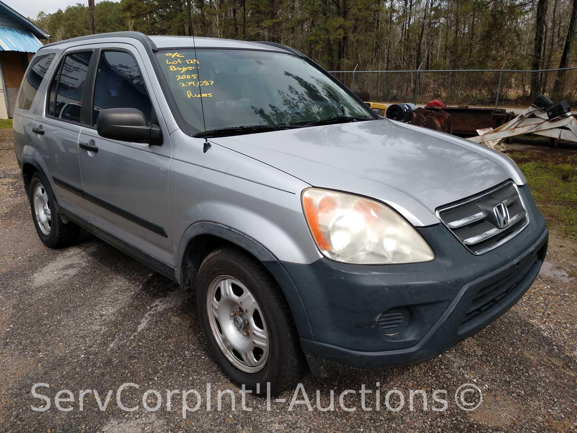 2005 Honda CR-V Multipurpose Vehicle (MPV), VIN # JHLRD68525C013100