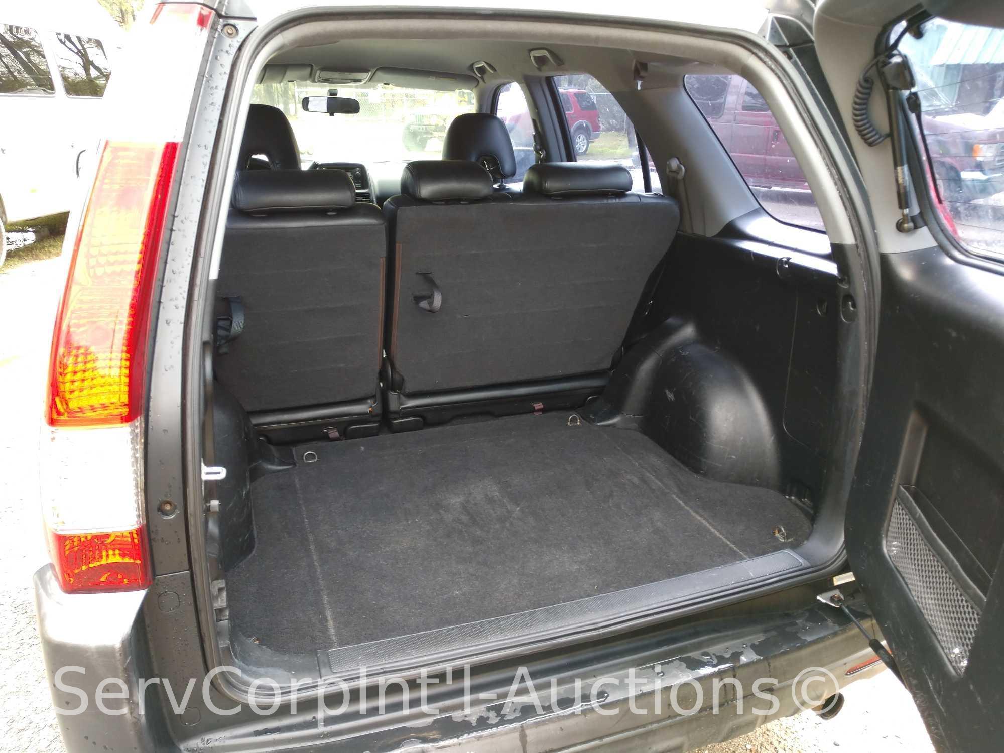 2005 Honda CR-V Multipurpose Vehicle (MPV), VIN # JHLRD68525C013100